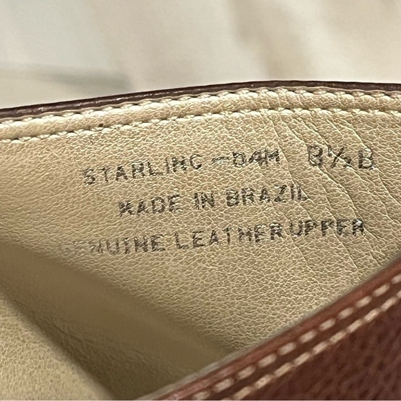 UNISA Brown Leather‎ Western STARLING High Heel MULES Womens 8.5 B Clogs Brazil - Picture 8 of 12